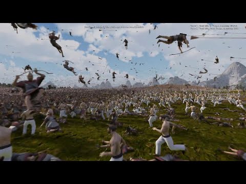5000 Chuck Norris Clones vs 1 Million Archers