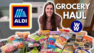 Healthy ALDI Grocery Haul For Weight Loss | Foods I Buy To Lose Weight | WeightWatchers | Meal Ideas