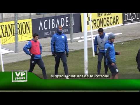 Sinescu, înlăturat de la Petrolul