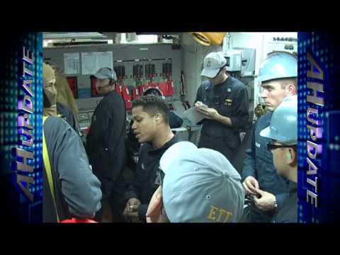 USS Lassen Conduct General Quarters Drills