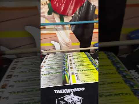 Taekwondo indiara-goias, entrega de Faixas Coloridas primeiro semestre 2026.