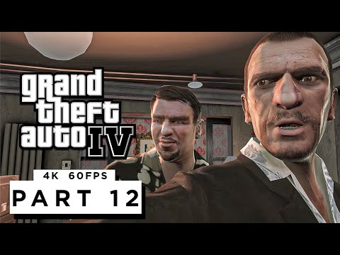 GRAND THEFT AUTO 4 Walkthrough Gameplay Part 12 - (PC 4K 60FPS) RTX 3090 MAX SETTINGS