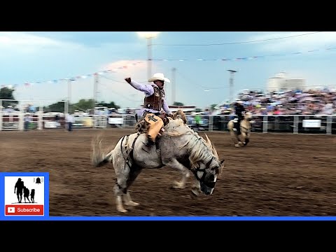 Bronc Riding - 2021 White Deer Rodeo | Saturday
