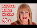 Choose Me Attractive Beautiful Natural Older Women Over 65 Stockings Lingerie High Heels