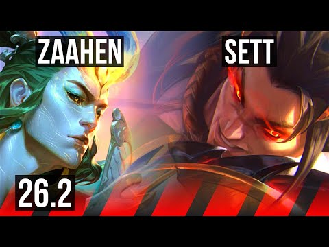 ZAAHEN vs SETT (TOP) | Good KDA: 9/1/5 | EUW Grandmaster | 26.2