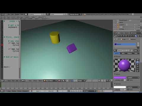Blender 2 6 Tutorial Python Game Engine Programming Part 2