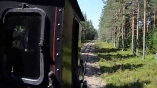 preview picture of video 'Jädraås-Tallås Järnväg - Small-Gauge (891 mm) historic railroad in Sweden'