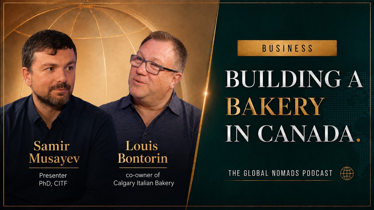 Building a Bakery, Building a Life with Louis Bontorin, an episode of The Global Nomads' Podcast