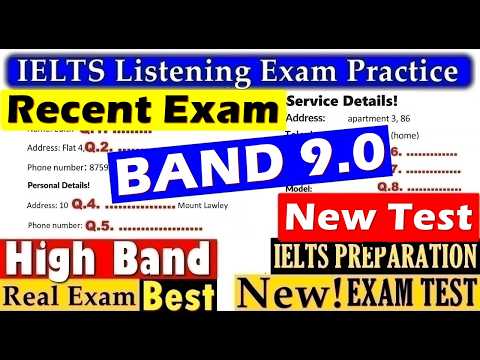 IELTS LISTENING PRACTICE TEST 2026 WITH ANSWERS | 25.01.2026