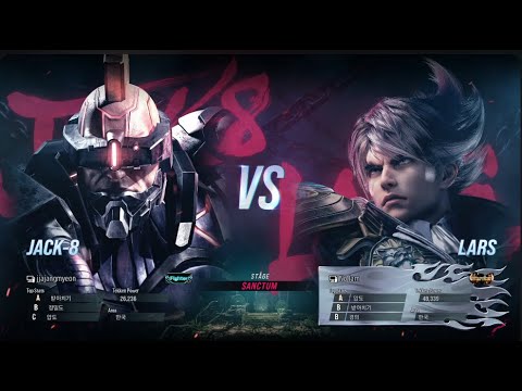 Jack-8 VS eyemusician (lars) - Tekken 8 CBT