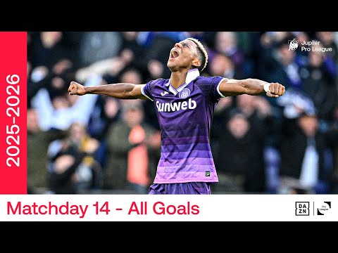 TOUS LES BUTS | Journée 14 - Jupiler Pro League | 2025-2026