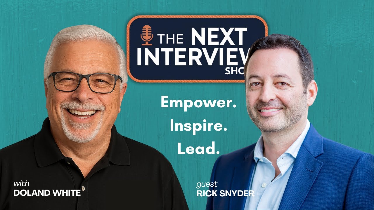 The Next Interview Show - Rick Snyder on Intuitive Leadership