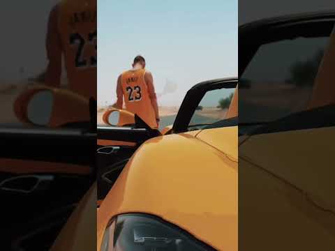Stunning Porsche Boxster 718 in yellow color a power and style at once