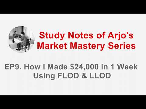 Arjo's Market Mastery - EP9. How I Made $24,000 in 1 Week, Using FLOD & LLOD