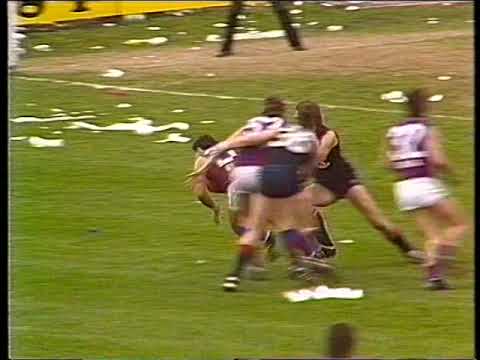 ABC News Report 1987 2nd Semi Final Port Melbourne v Springvale