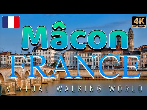 Walking through History: Mâcon, France in Daylight