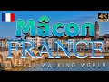 Walking through History: Mâcon, France in Daylight