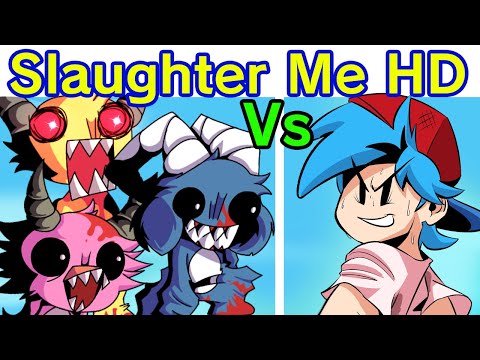 Friday Night Funkin' VS Slaughter Me Funkin' HD FULL WEEK (FNF HD Mod/Hard/123 Slaughter Me Street)