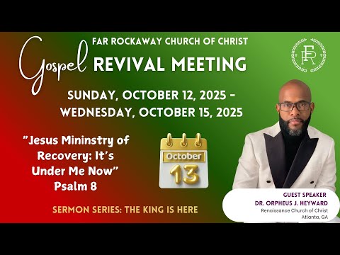 Gospel Revival featuring Dr. Orpheus J. Heyward