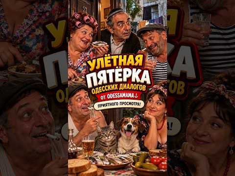🥐 5 анекдотов вместо будильника от тёти Сони #odessamama26 #одесскийюмор #смех