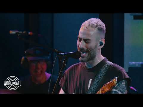 American Football performing live for World Cafe in 2026