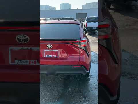 2026 Toyota bZ XLE AWD in Red for sale at Forbes Waterloo Toyota in Waterloo, ON