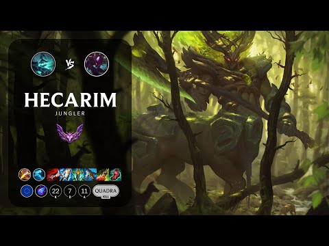 Hecarim Jungle vs Kha'Zix - EUW Master Patch 13.12