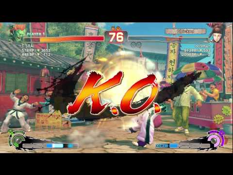 SSF4-AE: T SRAI [Blanka] VS do9man [Juri]