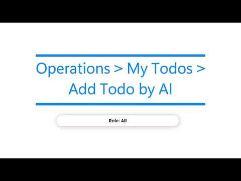 4.6 ฟีเจอร์ AI: Create tasks by AI ตัวอย่างวิดีโอ