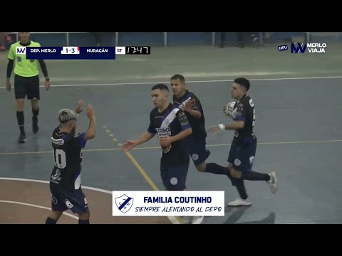 Futsal | Deportivo Merlo 4-5 Huracán | Primera C - Fecha 12