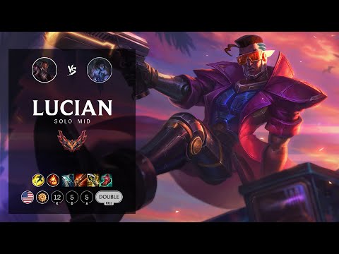 Lucian Mid vs Sylas - NA Grandmaster Patch 12.16