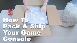 How To Pack & Ship Your Game Console Safely |  Sell Your Used Game Console Online & Get Cash For it