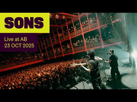 SONS Live at AB - Ancienne Belgique