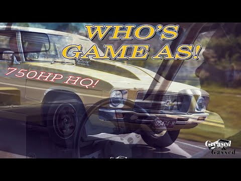 GameAs: The 750HP HQ Holden Sedan | Street-Driven Quarter-Mile Crusher