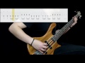The Receiving End Of Sirens - Broadcast Quality (Bass Cover) (Play Along Tabs In Video)