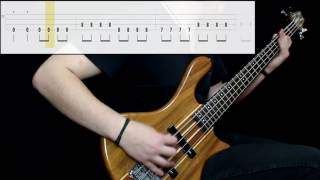 The Receiving End Of Sirens - Broadcast Quality (Bass Cover) (Play Along Tabs In Video)
