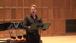 Eric S. Brenner sings Richard Wilson's MISS FOGGERTY'S CAKE