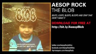 Aesop Rock - The Blob