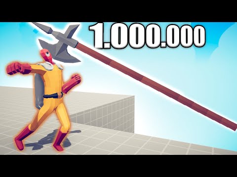 1.000.000 DAMAGE HALBERD 1 vs 1 TOURNAMENT - TABS | Totally Accurate Battle Simulator 2023