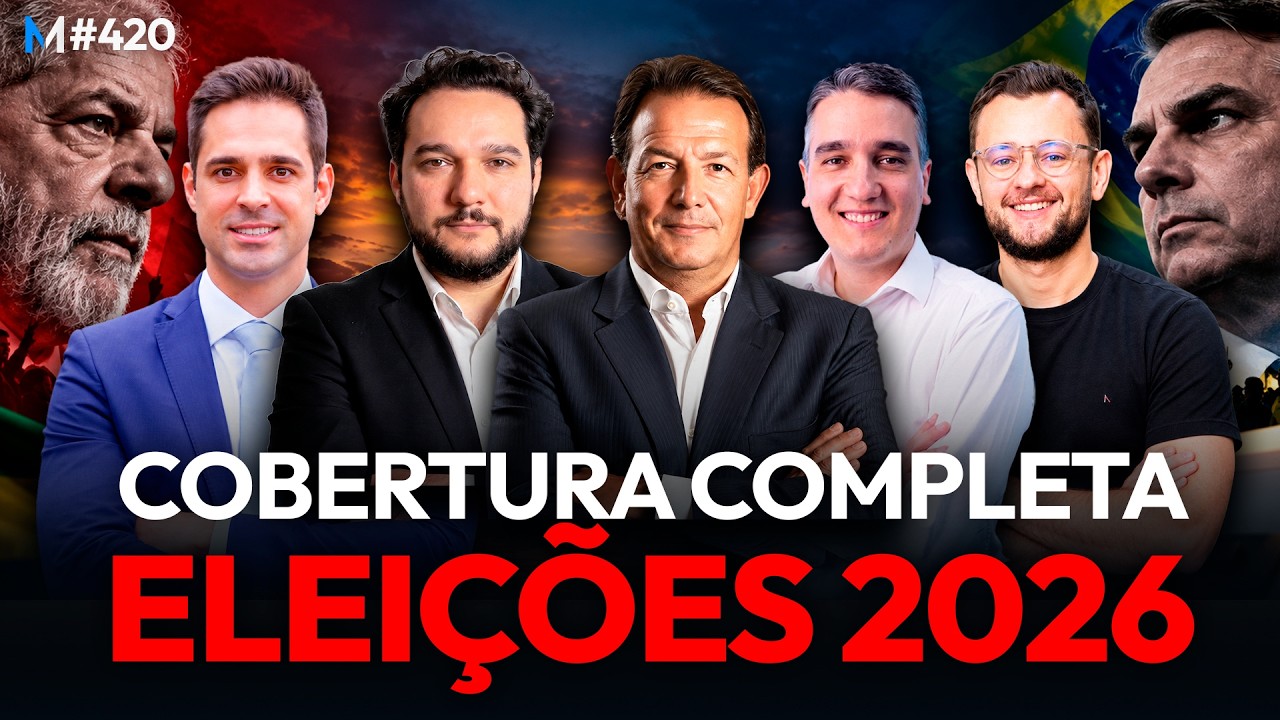 RESULTADO DAS ELEIÇÕES 2026: 1º TURNO AO VIVO | Market Makers #420