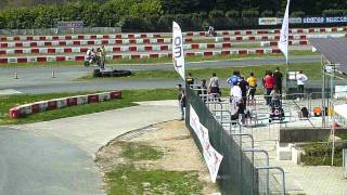 preview picture of video '1° gara ACSI MiniMx Pitbike 2014 -- Cavaglià -- 14cv Nazionale -- Il Calo'