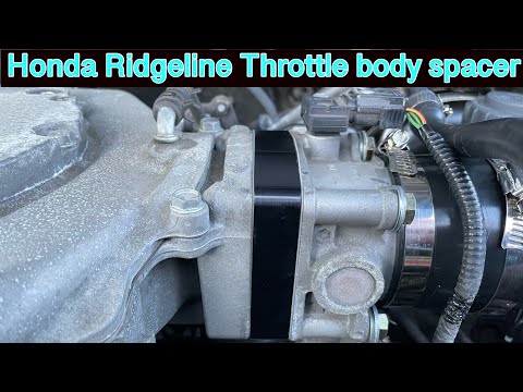 2009 Honda Ridgeline throttle body installation