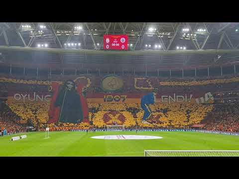 GALATASARAY ULTRASLAN MUHTEŞEM SQUID GAME KAREOGRAFISI GALATASARAY FENERBAHCE MACI
