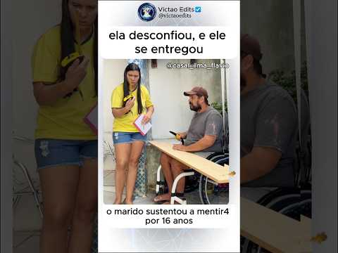 Ela desconfiou, e ele se entregou 🤣… #motivação #mindset #rir #engraçado #felicidade