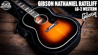 Video thumbnail for No Talking...Just Tones | Gibson Nathaniel Rateliff LG-2 Western by Peach Guitars