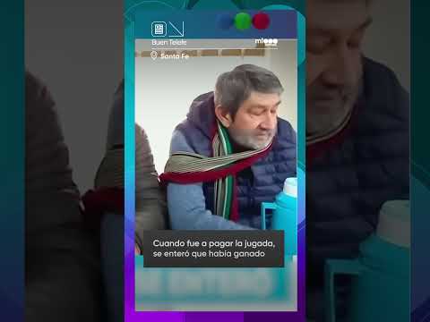 SE ENTERÓ QUE GANÓ UN PREMIO MULTIMILLONARIO CUANDO FUE A PAGAR EL TICKET