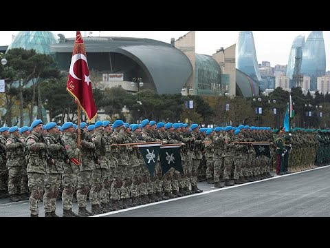 شاهد إردوغان يشيد من باكو بالنصر "المجيد" لأذربيجان على أرمينيا…