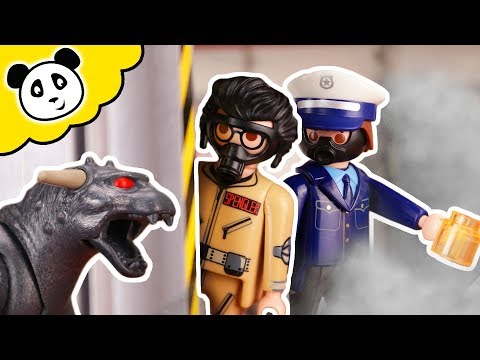 Playmobil Ghostbusters - Polizei Einsatz im Hauptquartier! - Playmobil Film