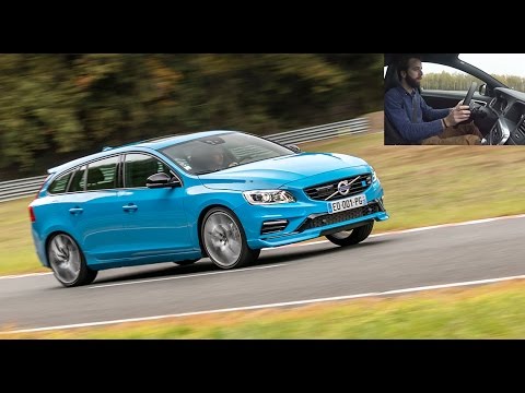 2017 Volvo V60 Polestar [ESSAI VIDEO] : déménageur express (test sur circuit, prix, performances)