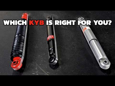 KYB Shock Guide: What’s the Difference Between Excel-G, Gas-A-Just & MonoMax?